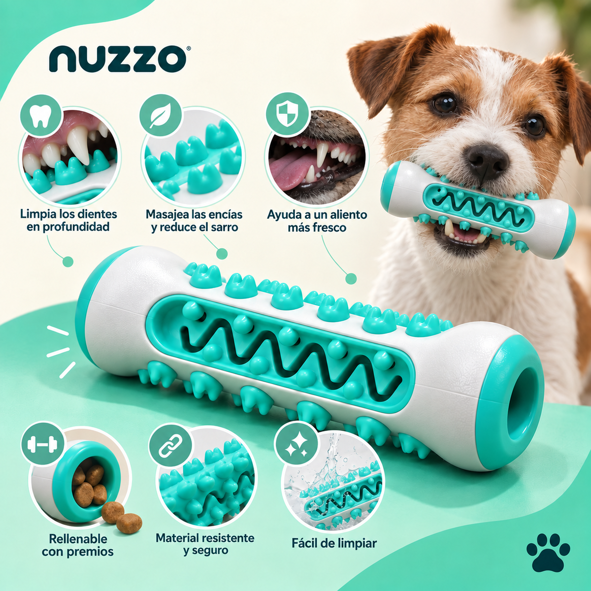 Juguete para Limpiar los Dientes del Perro