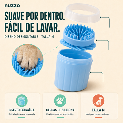 Limpiador patas de perro - M