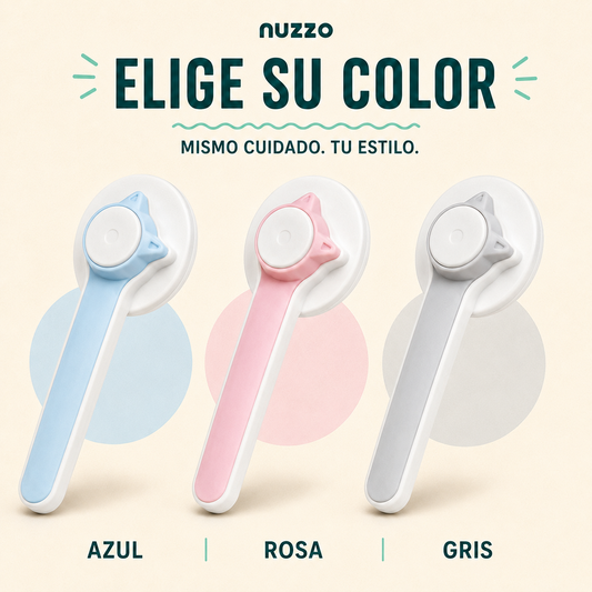 Cepillo para mascotas 2 en 1 (gris)